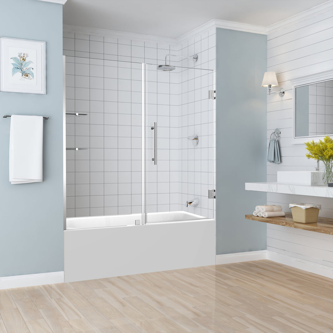 Frameless, Swinging Glass Shower Door