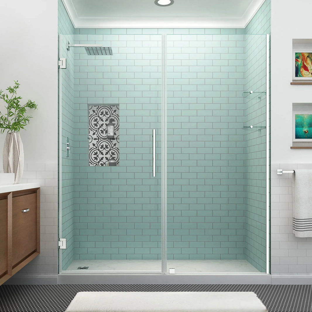 Belmore Hinged Shower Door in Chrome