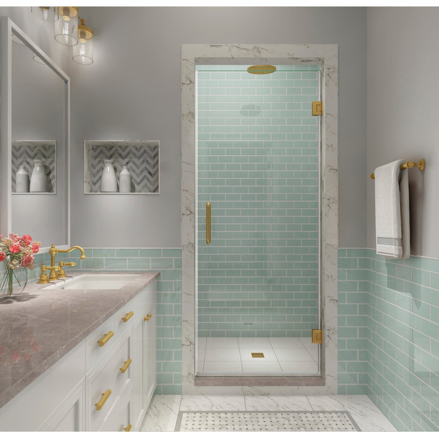 Aston Bath Glass Shower Door