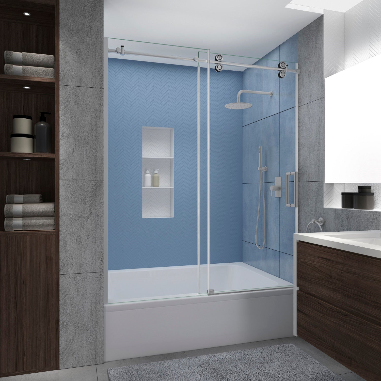 Frameless Glass Shower Door