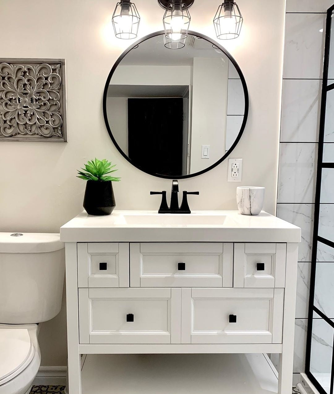 Finished Bathroom Renovation