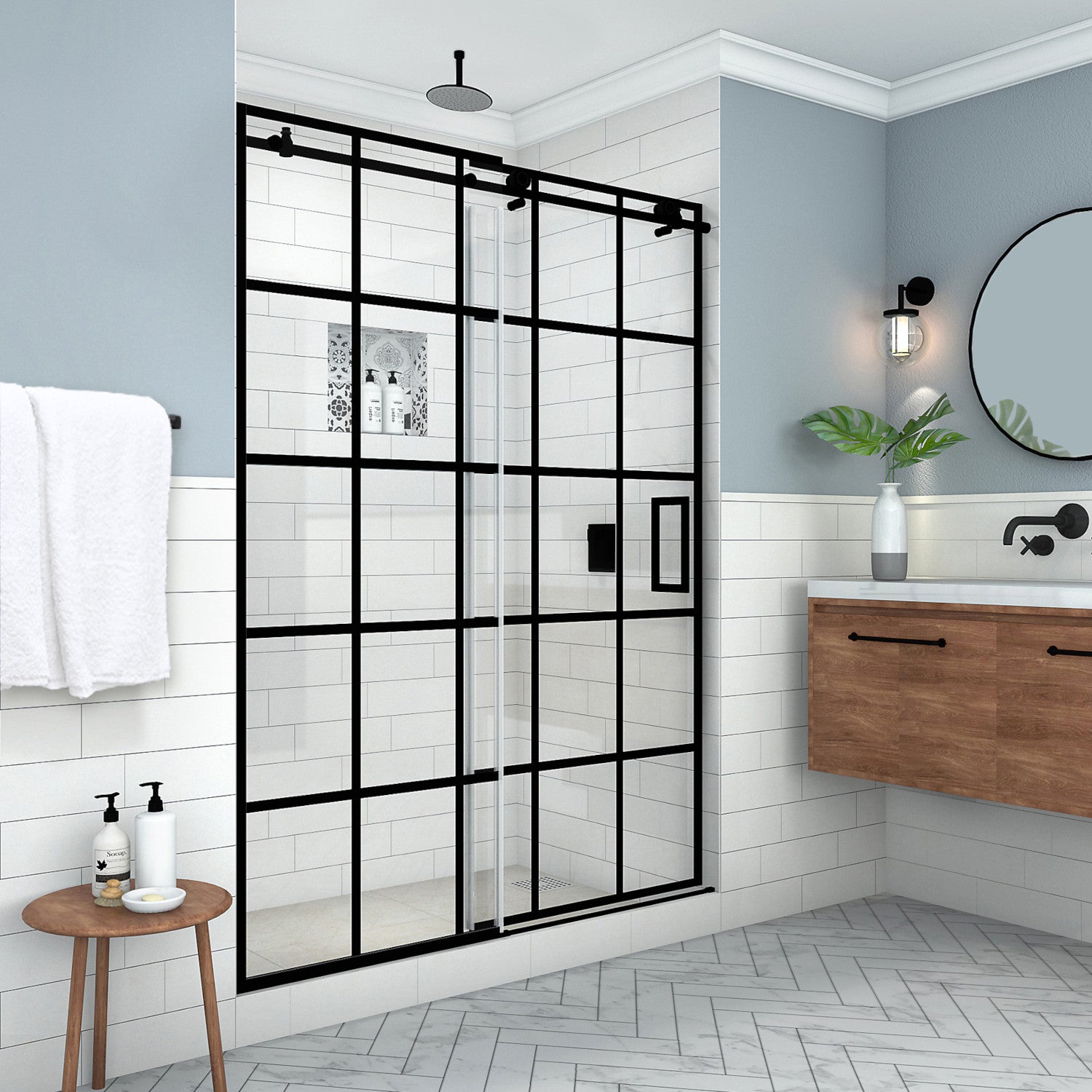 Kamaya-XL-Shower-Doors | Aston Bath