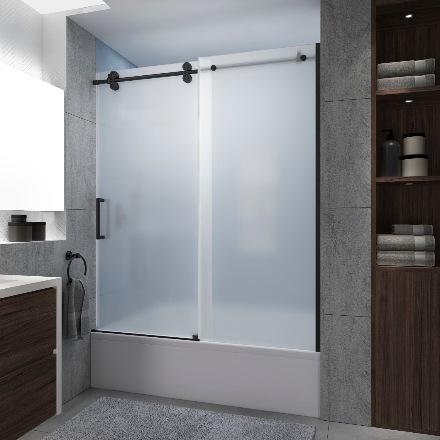 Langham XL Bathtub Doors 17