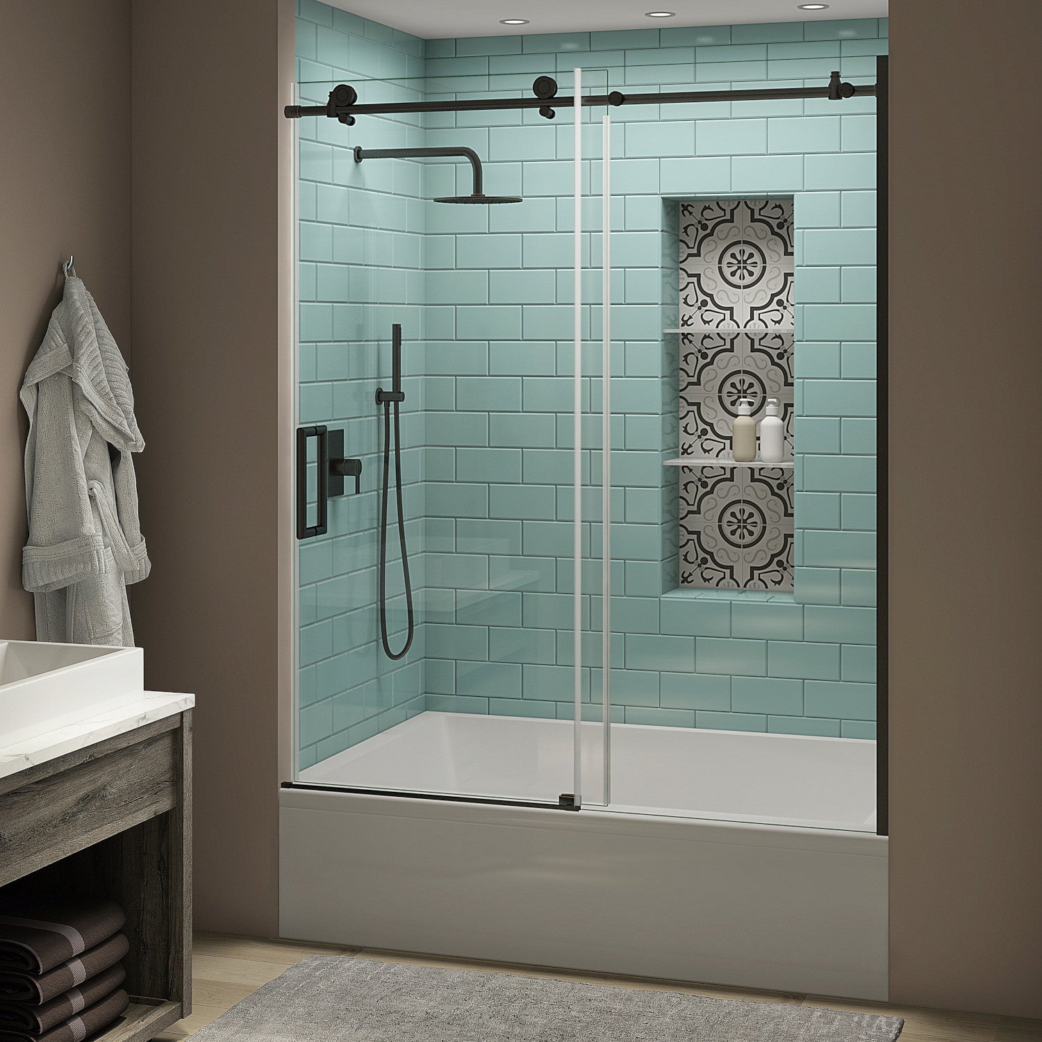 Coraline XL Bathtub Doors 14
